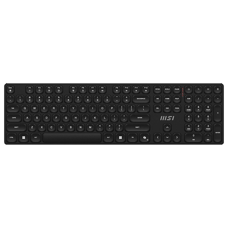 Комплект беспроводной MSI K210 мышка и клавиатура, черный