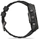 Спортивний годинник GARMIN Fenix 8 51mm AMOLED Sapphire Carbon Gray DLC Titanium with Black Silicone Band