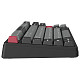 Клавиатура GamePro Asgard Ragnar Keychron Super Red Switch Black (MK285BK)