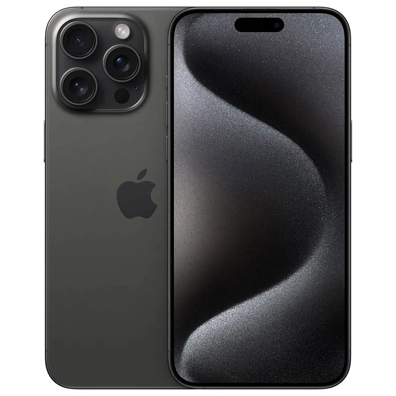 Смартфон Apple iPhone 15 Pro 256GB A3102 Black Titanium (MTV13RX/A)