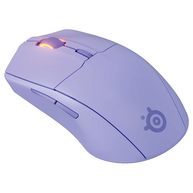 Мышка SteelSeries Rival 3 Gen 2 Wireless, RGB, Lavender