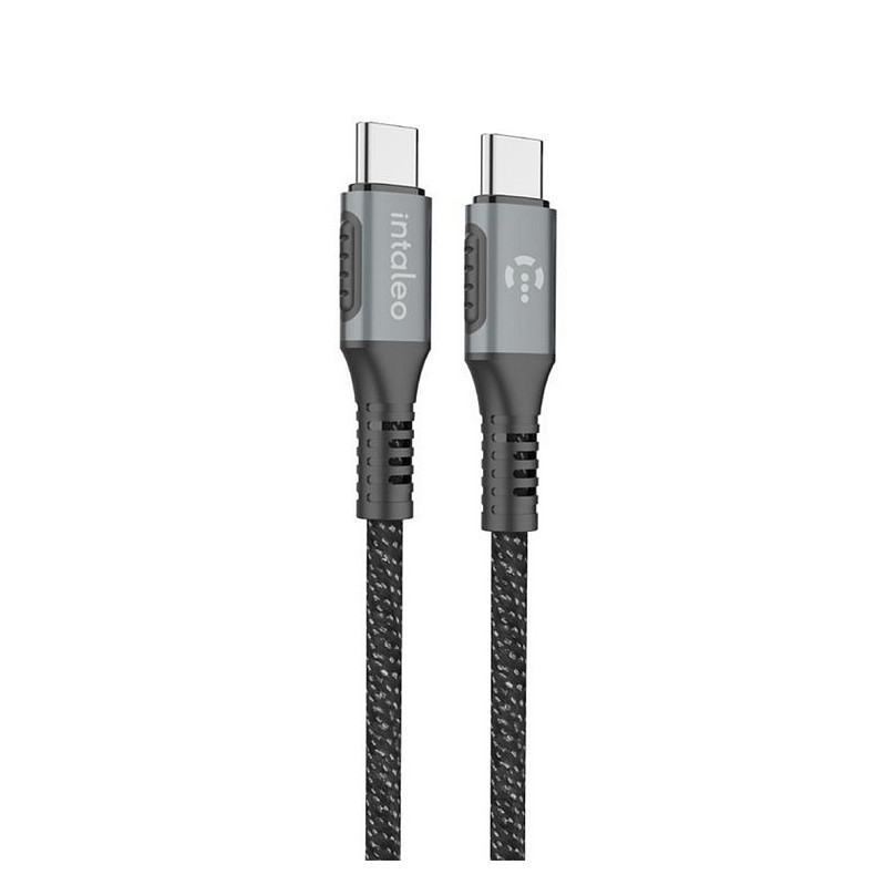 Кабель Intaleo CBGPD60WTT1 USB Type-C-USB Type-C 1.2м Grey (1283126518096)