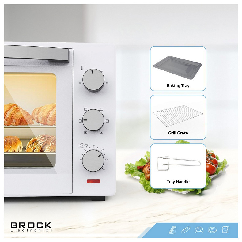 Электрическая печь BROCK TO 3001 WH