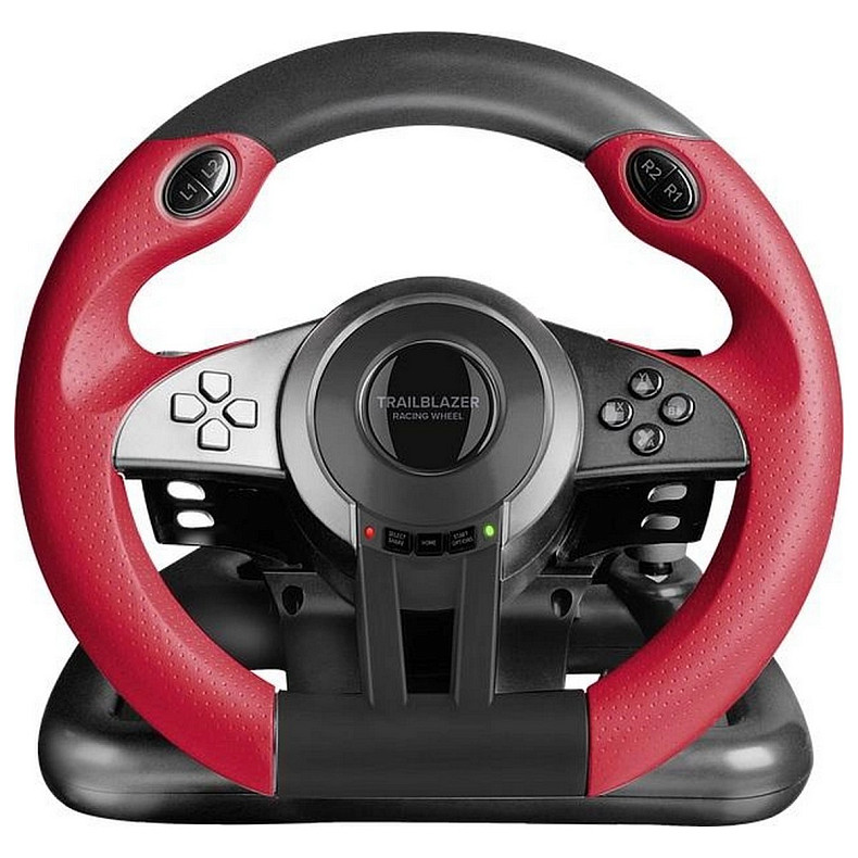 Кермо Speed Link Trailblazer Racing Wheel (SL-450500-BK) Black/Red USB