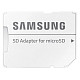 Карта памяти Samsung microSDHC 256GB C10 UHS-I R100MB/s Evo Plus + SD