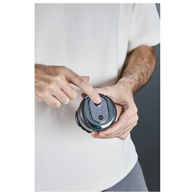 Бритва електр. для голови Rowenta роторна Gentle Bald, бритв.головок-5, Li-Ion, сух.+волог., чорно-