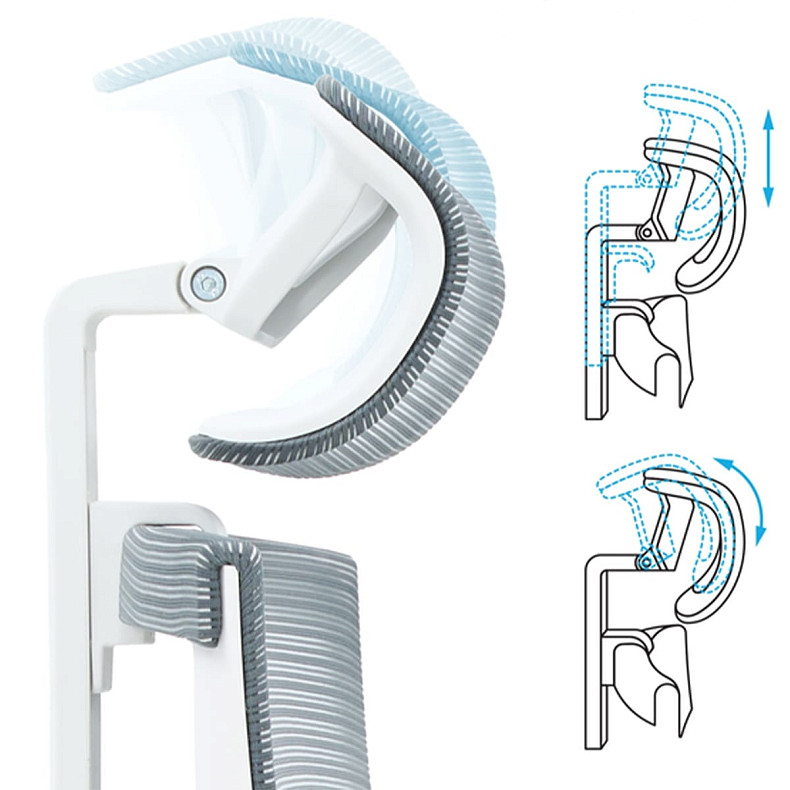 Офисное кресло OfficePro Balance OC550-W-DG-BL