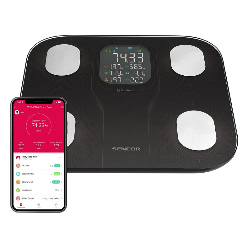 Ваги підлогові Sencor SBS9002BK
