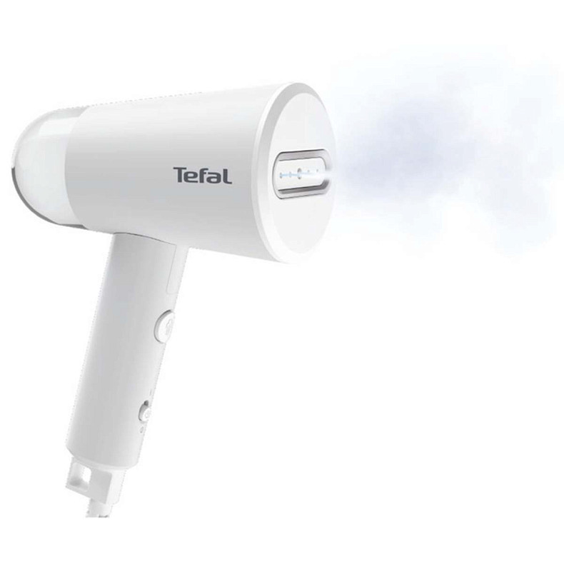 Отпариватель Tefal компактный, 1200Вт, 70мл, постоянный пар - 20гр, пластик подошв., белый