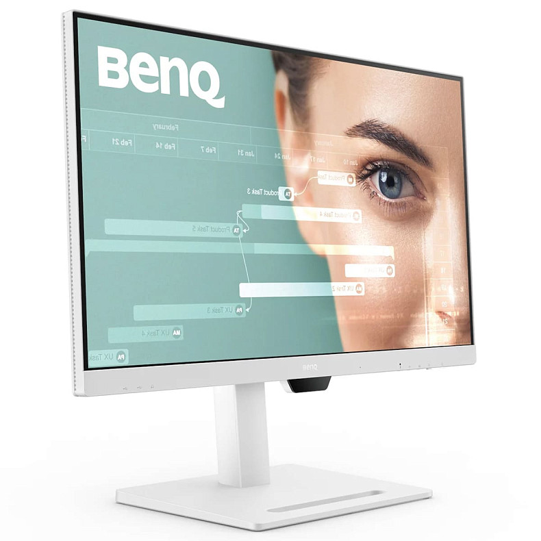 Монитор 31.5" BenQ GW3290QT, IPS, 2K QHD, 75Hz, HDMI, DP, USB-C, HAS, Pivot, колонки, белый