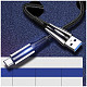 Кабель ColorWay USB-USB Type-C (zinc alloy+led), 2.4А, 1м, Black (CW-CBUC035-BK)