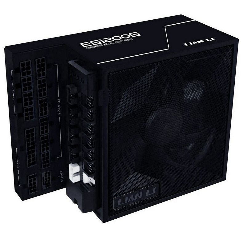 Блок живлення Lian Li Edge Gold 1200W Black with Hub, EU Cord (G9P.EG1200G.BH00.EU)