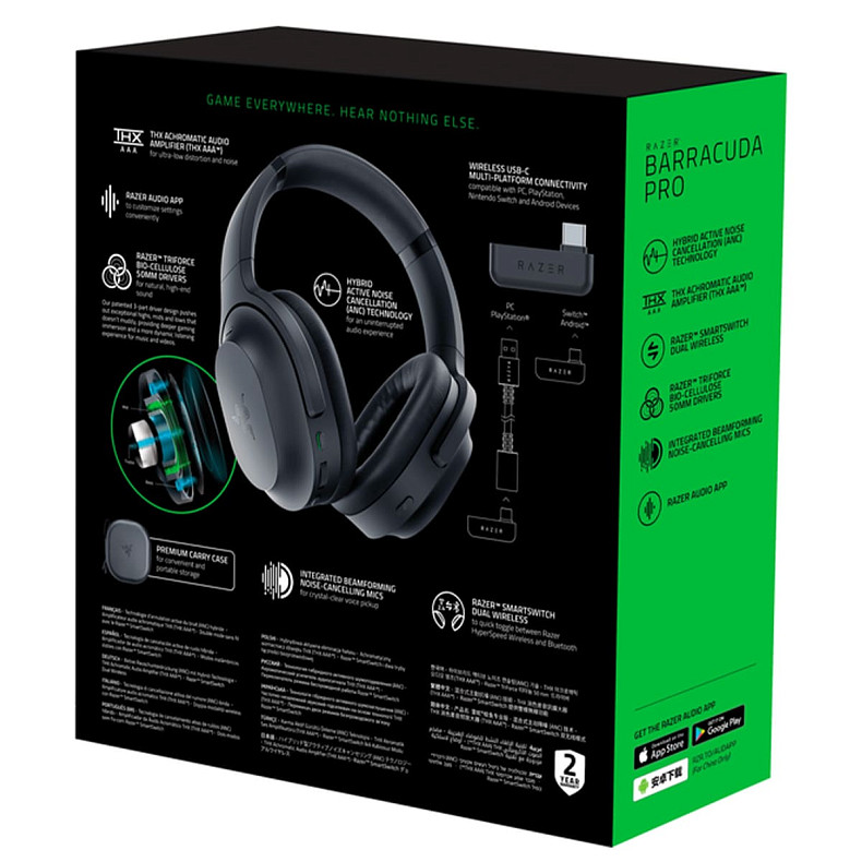 Bluetooth-гарнітура Razer Barracuda Pro Black (RZ04-03780100-R3M1)