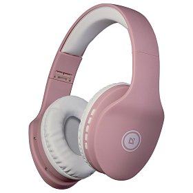 Навушники DEFENDER FreeMotion B525 Bluetooth, біло-рожевий (63528)