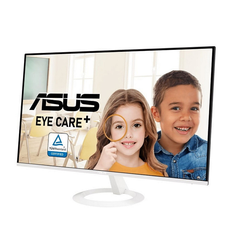 Монитор Asus 27" VZ27EHF-W HDMI, Audio, IPS, 100Hz, 1ms, AdaptiveSync, White