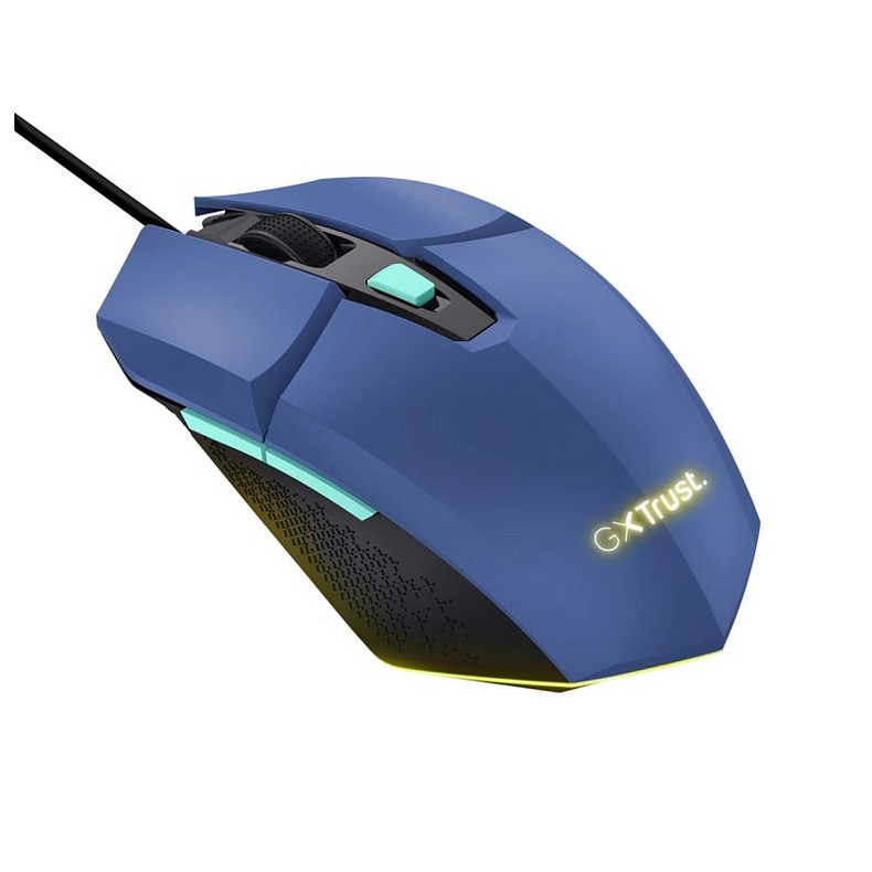 Мышка Trust GXT 109 FELOX RGB Blue