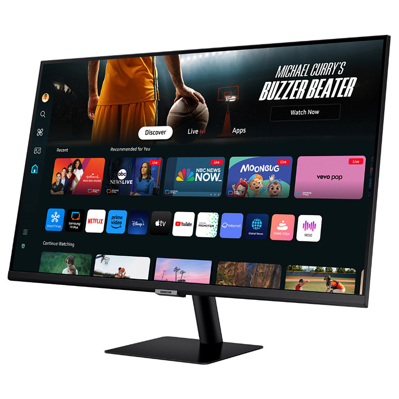 Монітор Samsung SMART 4K VA 32",3840*2160,60 Гц LS32DM702UIXUA