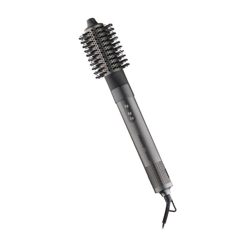 Стайлер Ardesto Stein, 1200-1400Вт, 3 швидкості, 3 темп.режими, іонизація, сірий