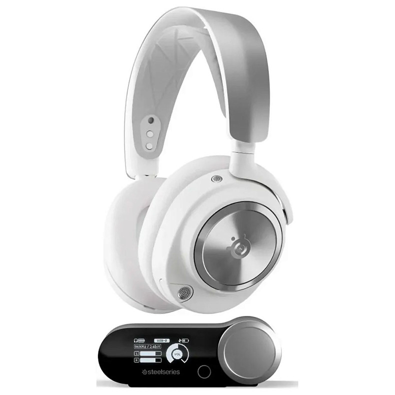 Навушники SteelSeries Arctis Nova Pro Wireless White (61524)