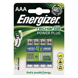 Акумулятори Energizer Recharge Power AAA/HR03 LSD Ni-MH 700 mAh BL 4шт