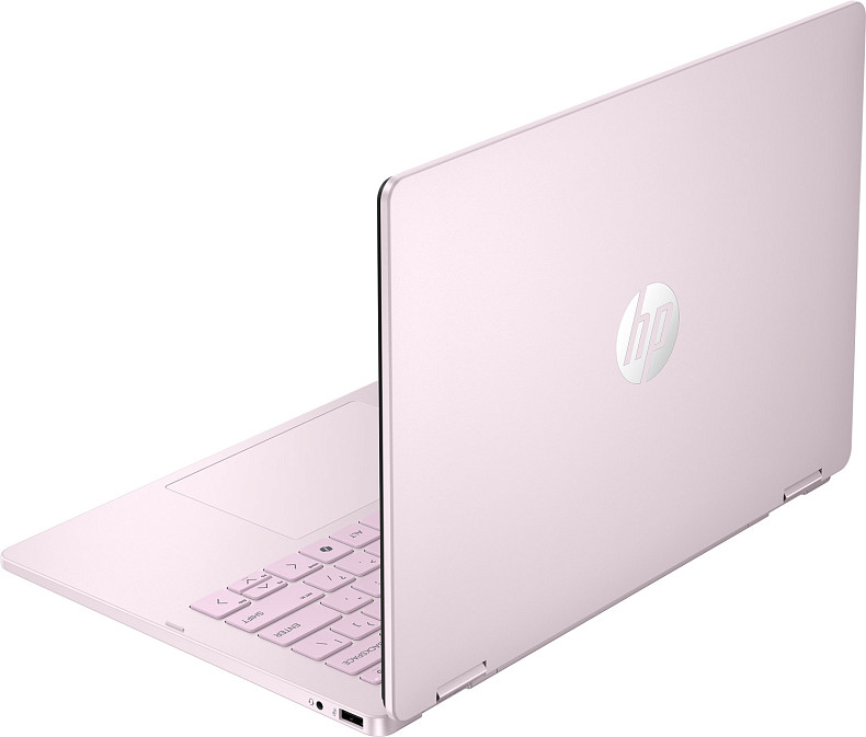 Ноутбук HP OmniBook 5 Flip x360 14-fp0032ua 14"2K IPS Ts,300n/Core3-100U/8Gb/SSD512Gb/IntGr/DOS/Рожевий
