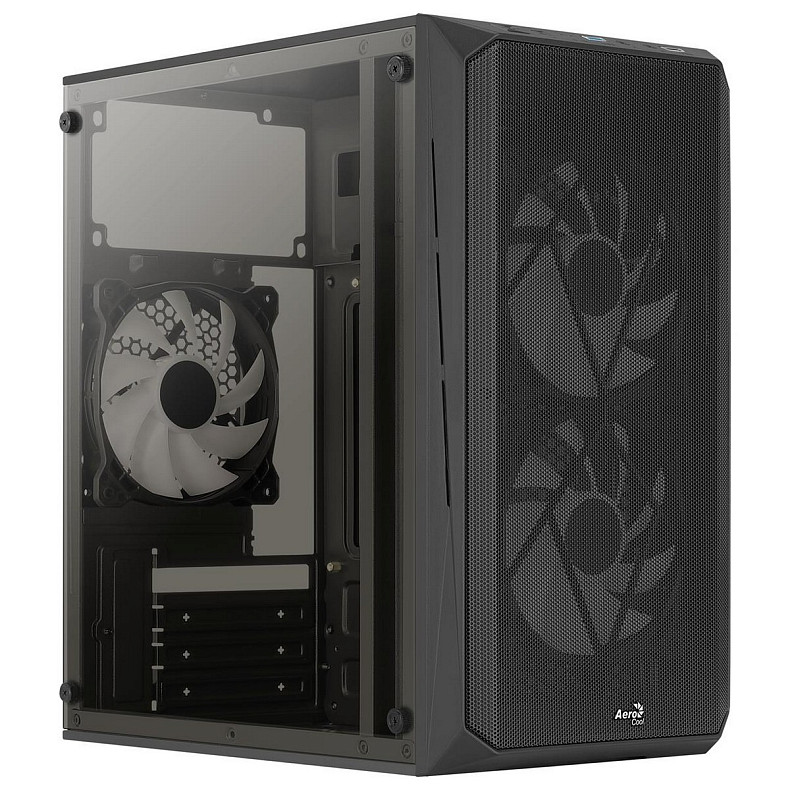 Корпус AeroCool CS-107-A-BK-v2 (ACCX-PC14002.11) Black 600W