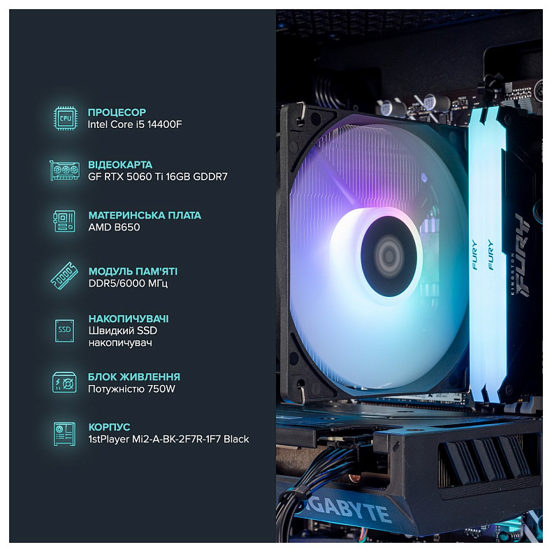 Компьютер ASGARD Eir (I144F.32.S10.56T.16.6005)