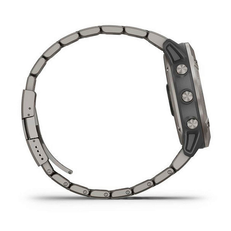 Спортивные часы Garmin Fenix 6X Pro Solar Titanium with Vented Titanium Bracelet