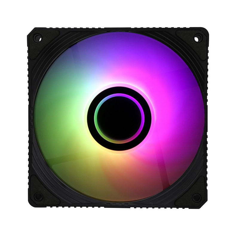 Корпусный вентилятор 2E Gaming Air Cool Infinity ACF120IW-ARGB, 120mm, 1200rpm, 3pin, 3pin+5VAura