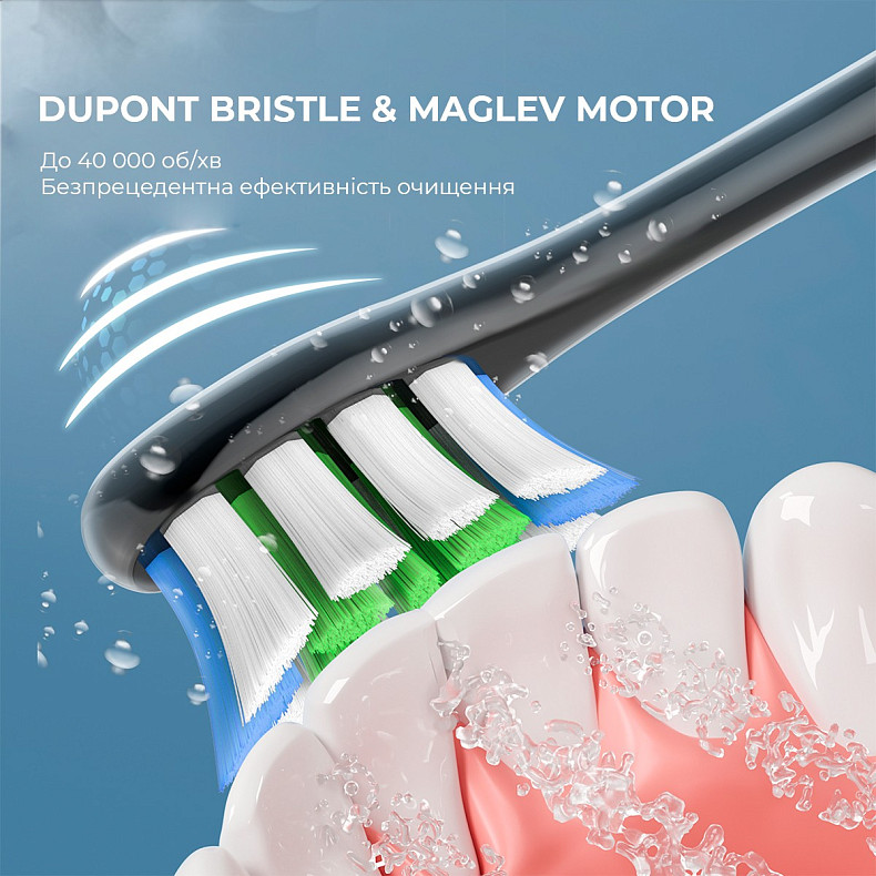 Электрическая зубная щетка Oclean X10 Blue синяя