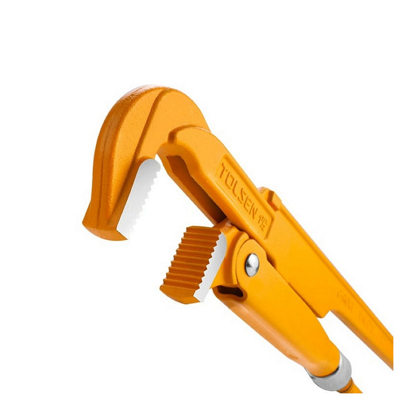 Ключ трубний Tolsen Профі, 90°, робочий діапазон 0-40мм, 420мм (10252)