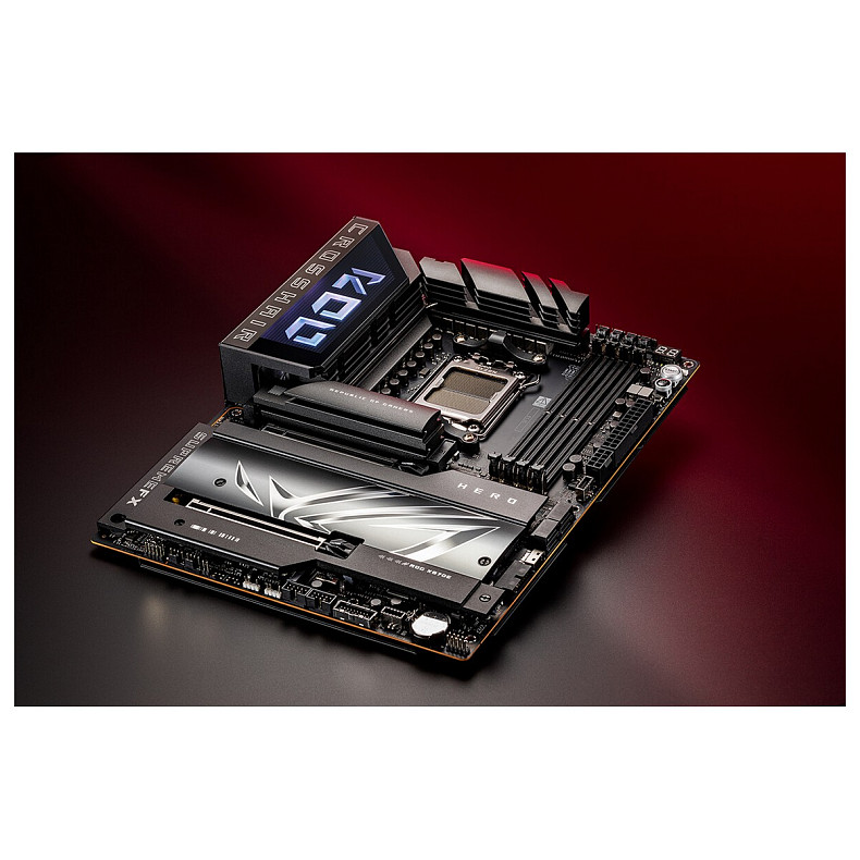 Материнская плата ASUS ROG CROSSHAIR X870E HERO sAM5 X870E 4xDDR5 M.2 HDMI WiFi BT ATX