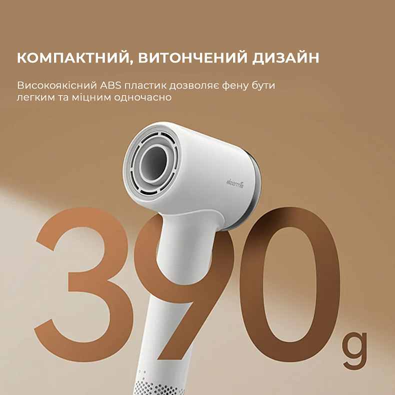 Фен для волосся з іонізацією Deerma DEM-CF50W white