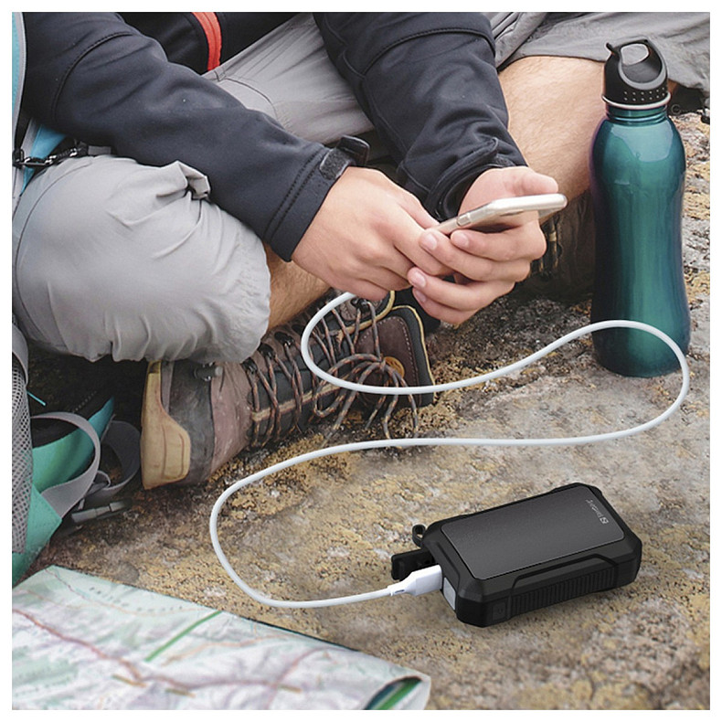 УМБ Sandberg Hand Warmer с обогревателем рук 10000 mAh 2A, USB, Type-C in, LED фонарь 1W
