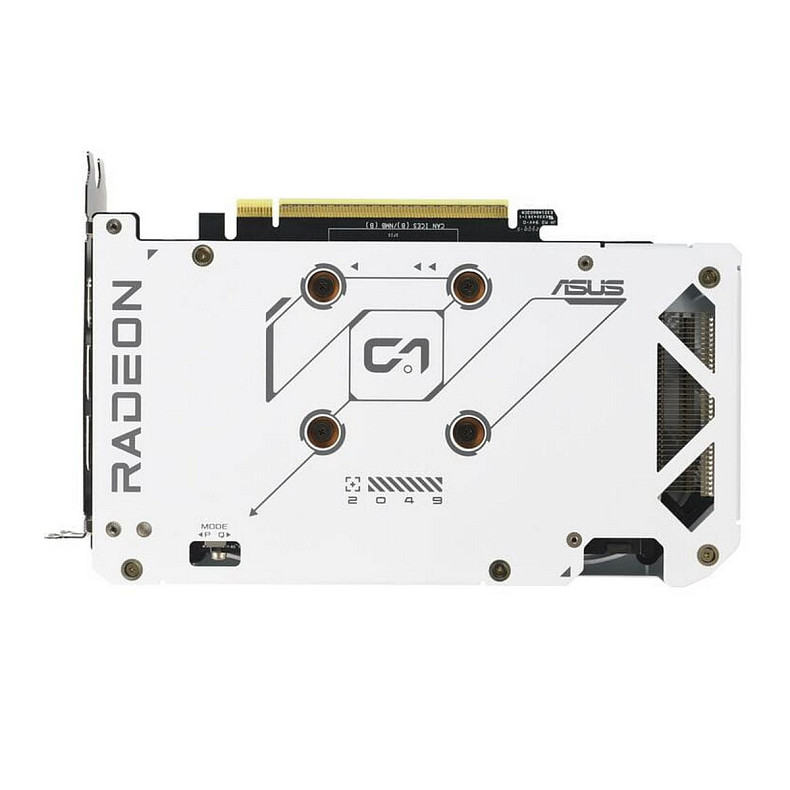 Видеокарта ASUS Radeon RX 9060 XT Dual 16GB GDDR6 White (DUAL-RX9060XT-16G-WHITE)