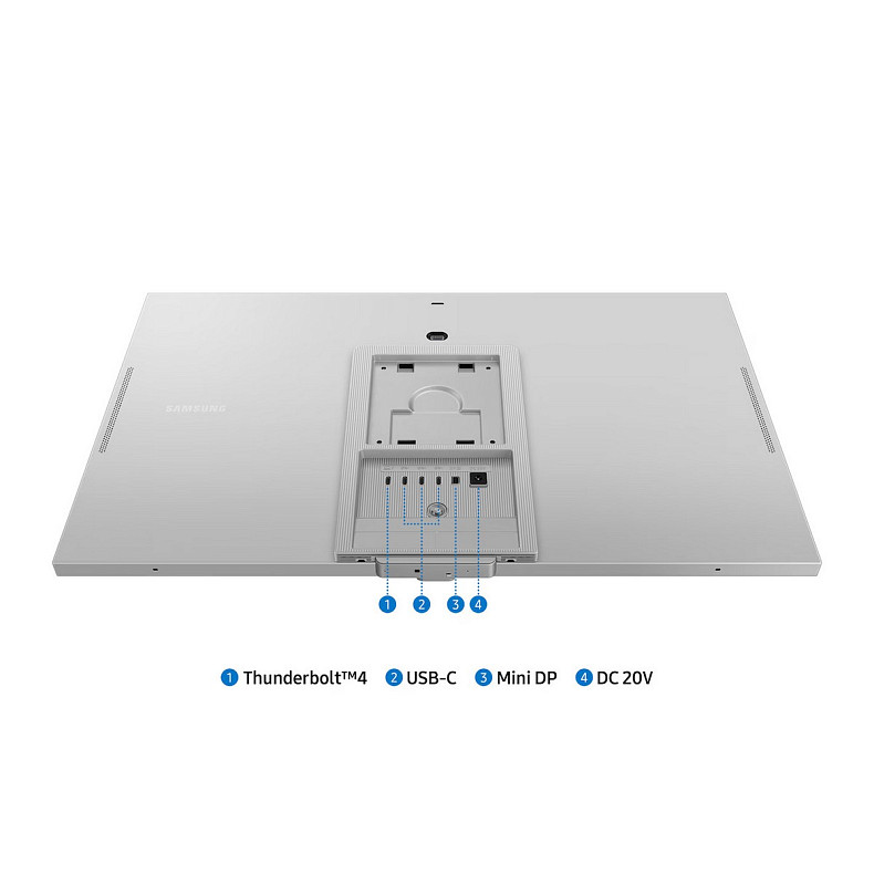 Монитор Samsung 27" ViewFinity S90PC DP, Thunderbolt, Wi-Fi, BT, IPS, 5120x2880