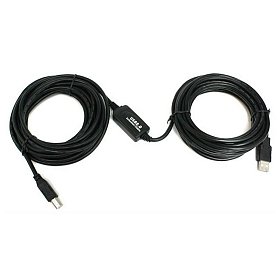 Кабель Viewcon VV013-10M USB2.0(AM)-USB2.0(BM), активний, 10м