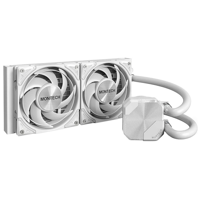 Система охолодження Montech HYPERFLOW SILENT240 Multi Socket White