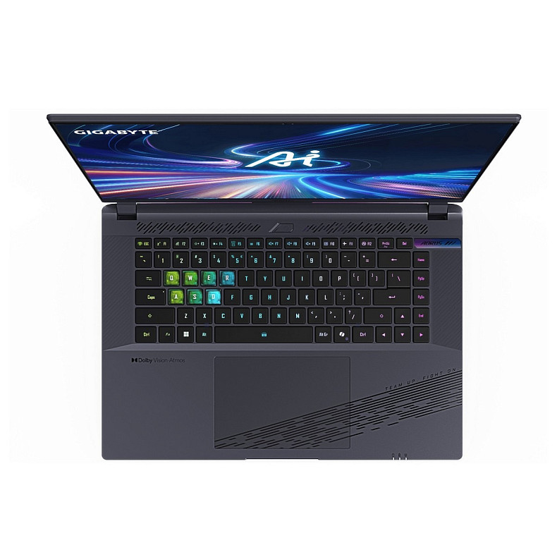 Ноутбук AORUS G6X 16.0 QHD 165Hz, Intel i7-13650HX, 16GB, F1TB, NVD4060-8, DOS, черный
