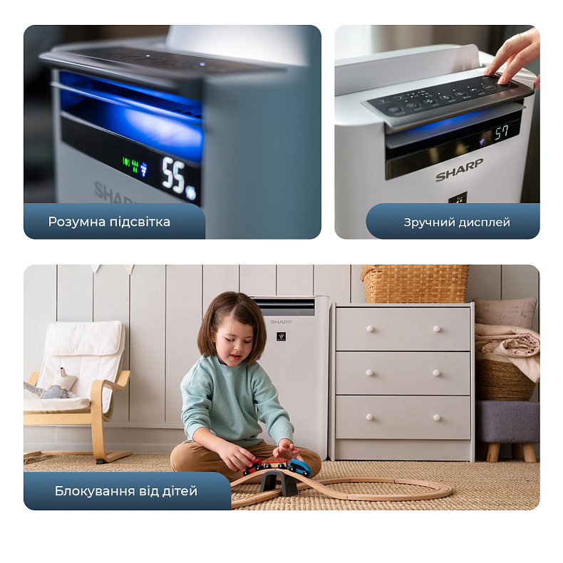 Воздухоочиститель Sharp KC-G40EUW