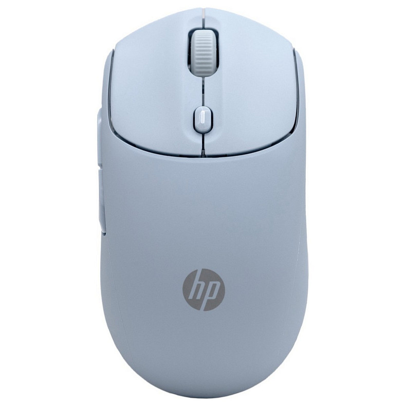 Мышь HP 400 Quiet, WL/BT, голубой