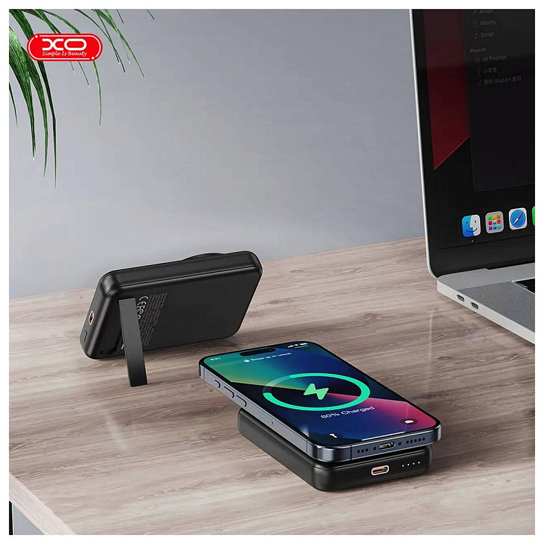 Универсальная мобильная батарея XO PR264 10000mAh Black (PR264.black)