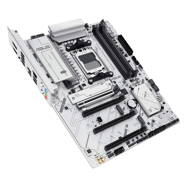 Материнcька плата ASUS B650E MAX GAMING WIFI W sAM5 B650 4xDDR5 M.2 HDMI DP WiFi BT ATX