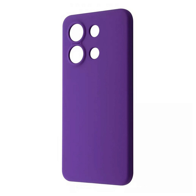 Чохол-накладка Wave Full Silicone Cover для Xiaomi Redmi Note 13 4G Dark Purple