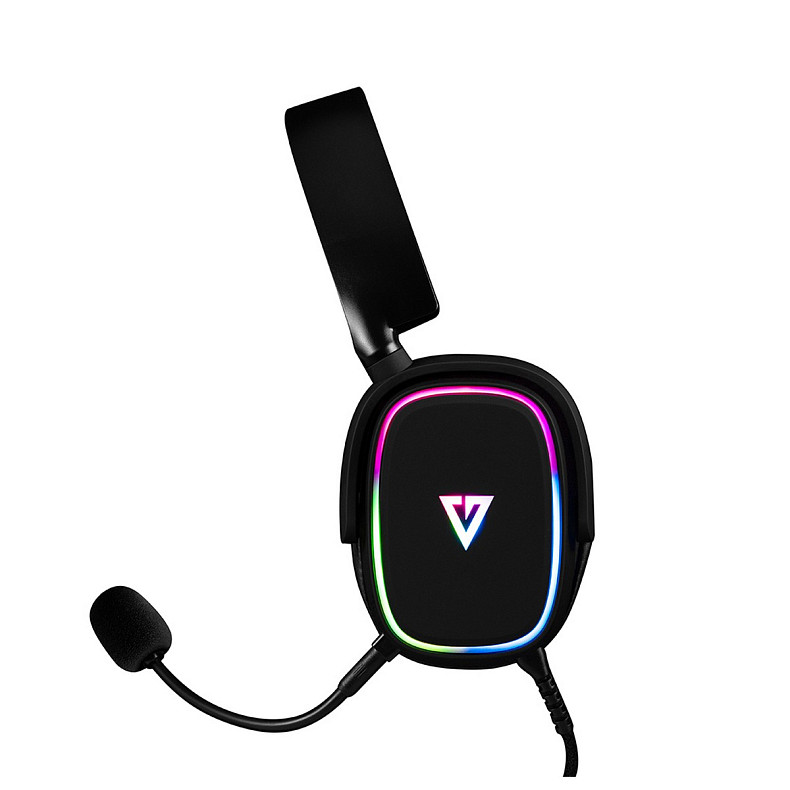 Игровая гарнитура Modecom Volcano RGB Prometheus 7.1 Black USB