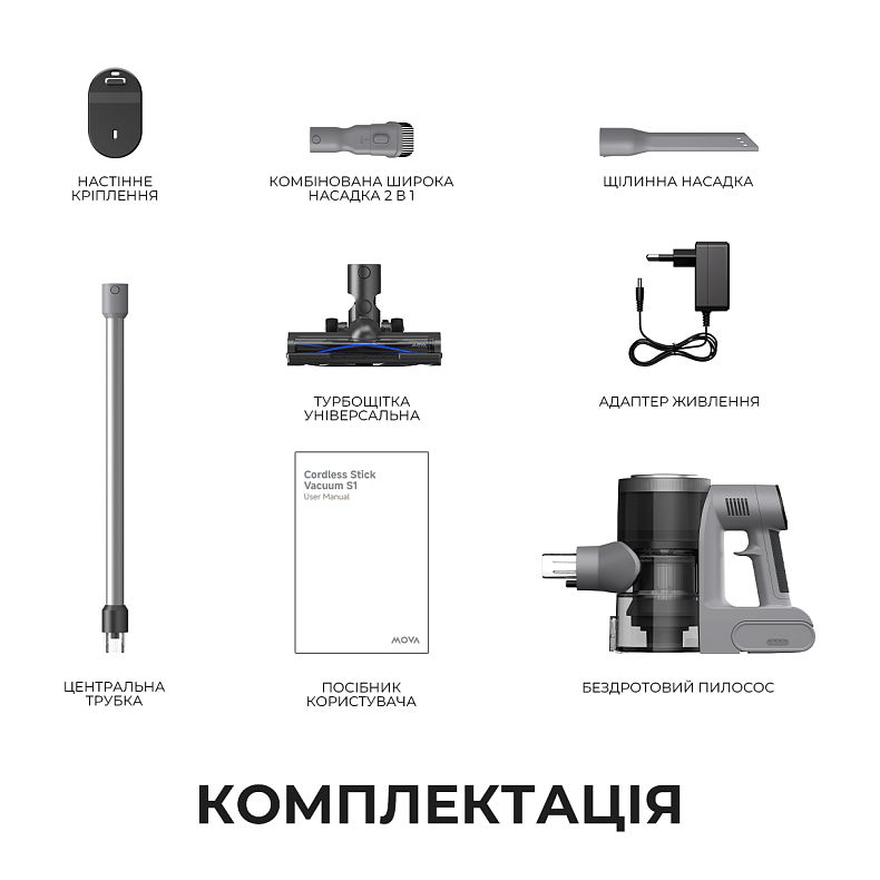 Беспроводной пылесос MOVA S1