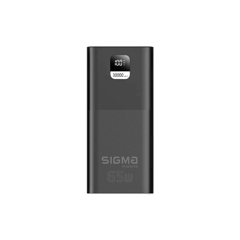 Универсальная мобильная батарея Sigma mobile X-Power SI30A6QLX 30000mAh Black (4827798835111)