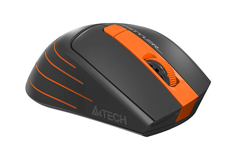 Мышка A4Tech FG30 Black/Orange