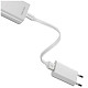 Кабель ColorWay USB-MicroUSB, 0.25м White (CW-CBUM-MUM25W)