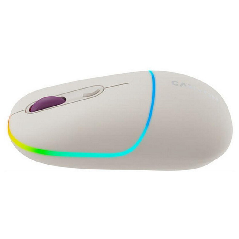 Мышка Canyon MW-22 Dual Band RGB Wireless Rice (CNS-CMSW22RC)